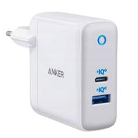Быстрое зарядное устройство Anker PowerPort Atom III 45W USB C 15W USB A Белый