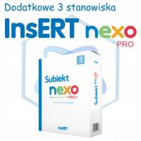 Insert Subiekt nexo PRO расширение 3 состояний. 3 PC / бессрочная лицензия ESD