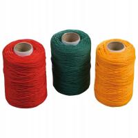 Sznurek uniwersalny 50m średnica 2mm - 3 sztuki w różnych kolorach 60995