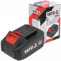 YATO АККУМУЛЯТОРНАЯ БАТАРЕЯ 18V LI-ION 4.0 AH ДЛЯ ЭЛЕКТРОИНСТРУМЕНТА СИСТЕМЫ 18V