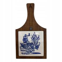 Deska do serwowania drewno- ceramika.