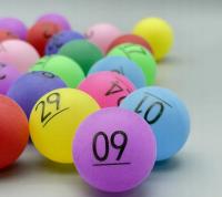 PIŁECZKI Z NUMERAMI Od 1 do 30 Losowanie Gra Zabawa