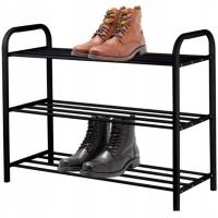 Шкаф для обуви металлический с 3 полками-шкаф-органайзер для прихожей