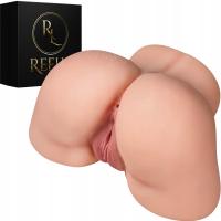 Мужской мастурбатор большая искусственная вагина анус реалистичная Вагина 2,4 кг