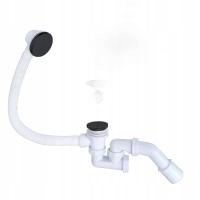 Syfon do wanny korek klik klak duży grzybek czarny