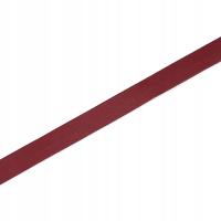 PASEK Z EKOSKÓRY GŁADKI 10 mm - BORDOWY
