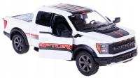 FORD F-150 RAPTOR 2022 LIVERY KINSMART 1:46 BIAŁY