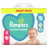 Pampers Active Baby 4 76 szt. 9-14 kg Pieluszki