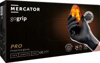 Перчатки нитриловые Mercator gogrip black L 50 шт.