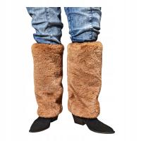 GETRY STUPTUTY OCIEPLACZE NAGOLENNIKI DAMSKIE ZIMA beżowy