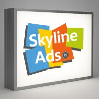 Kaseton reklamowy Led jednostronny 70x70cm aluminiowy plexi grafika druk