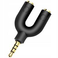 Kabel audio rozdzielacz mini jack 3,5mm - 2x mini jack 3,5mm