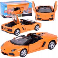 Auto metalowe model Lamborghini Aventador Roadster 1:32 interaktyw. ЗА5053