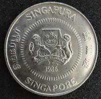 0459 - Singapur 50 centów, 1986