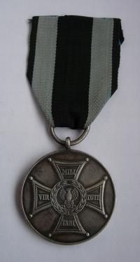 MEDAL ZASŁUŻONY NA POLUCH CHWAŁY, SREBRO, typ RZADKI