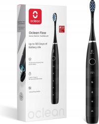 Szczoteczka soniczna do zębów OCLEAN Flow czarny 180 dni bez ładowania