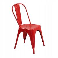 Металлический стул Paris Red Tolix