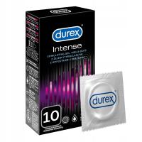 Prezerwatywy DUREX INTENSE z wypustkami i żelem stymulujący doznania 10 szt