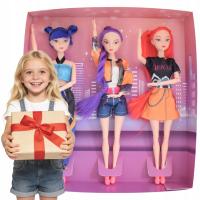 KPOP DEMON HUNTERS FIGURKI RUMI ZOEY MIRA KOLEKCJONERSKIE LALKA ZESTAW 30cm