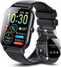 Sportowy smartwatch, wodoodporny, monitor ciśnienia