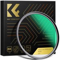 Filtr UV K&F Concept UV Ultra Low Reflection 8k MRC Nano X Slim 62mm
