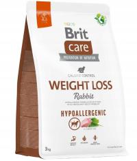 BRIT Care Hypoallergenic Weight Loss 3 kg