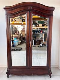 SZAFA DĘBOWA DWUDRZWIOWA 1903 R. STYL KLASYCZNY K008