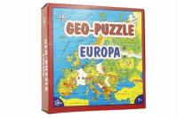 GEO PUZZLE EUROPA DLA DZIECI EDUKACYJNE