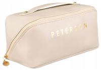 PETERSON вместительная косметичка для путешествий, сумка для хранения, Органайзер с ручкой, сумка для хранения