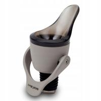 Korek próżniowy z nalewakiem NAVA plastikowy do butelek MISTY 9 cm