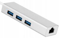 АДАПТЕР USB-C LAN RJ45 HUB 3xUSB GIGABIT MacBook