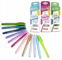 Pisaki pędzelkowe PENTEL Sign Pen Brush 12 kolorów PREZENT na Dzień Dziecka