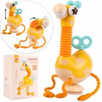 ZABAWKA ŻYRAFKA SENSORYCZNA SILIKONOWA ZRĘCZNOŚCIOWA GRYZAK DLA DZIECI