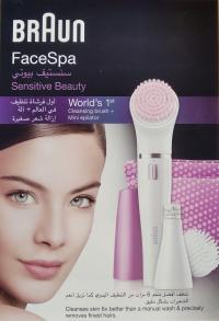 Braun FaceSpa Szczotka i depilator SE832s