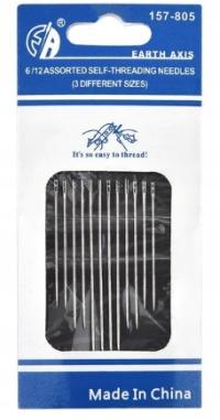 НАБОР ШВЕЙНЫХ ИГЛ ДЛЯ СЛАБОВИДЯЩИХ