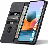 Etui z klapką Nela-Styl do Xiaomi Redmi Note 10 Pro sheep skin czarny