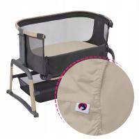 Prześcieradło 50x82 do Maxi - Cosi Iora Air do dostawki Bawełna 100% Kolory