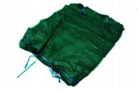 Worek raszlowy 25-30kg z zaciągiem zielony ( opakowane zawiera 100 szt.)