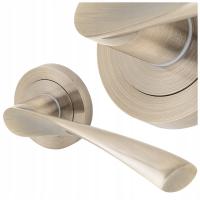 KLAMKA ETNA PATYNA ZŁOTA 100% ALUMINIUM PODWÓJNE WSPOMAGANIE SPRĘŻYNOWE