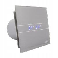 Wentylator łazienkowy CATA E100 GTH SILVER+czujnik wilgotności