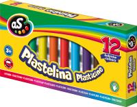 Школьный Пластилин 12 Цветов Для Детей Мягкий 3 As Astra
