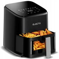 FRYTKOWNICA BEZTŁUSZCZOWA 4,5L AIR FRYER 1500W FRYTOWNICA PANEL 8 PROGRAMÓW