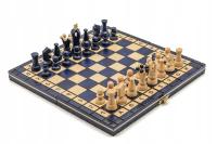 Королевские синие шахматы / деревянные шахматы/ традиционные шахматы / производитель