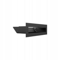 Вентиляционная решетка для камина LUFT 6x20cm-черный цвет