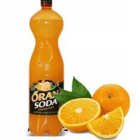 Oran Soda butelka 1 litr 20% soku lemoniada włoska