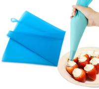 PROFESJONALNY RĘKAW CUKIERNICZY SILIKONOWY DO DEKORACJI TORTU WOREK NA KREM