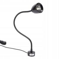 Lampa LED 7 W z elastyczną gęsią szyją i podstawą magnetyczną Lampa O2