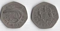 BARBADOS 1979 1 DOLLAR WIĘKSZA