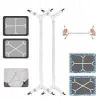 2X регулируемые зажимы для простыни натяжные зажимы 59-300 см прочные