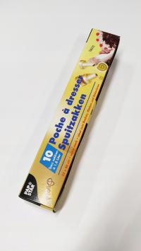 Rękaw cukierniczy Worki do szprycowania 1,8l a10 + końcówki opak 10szt